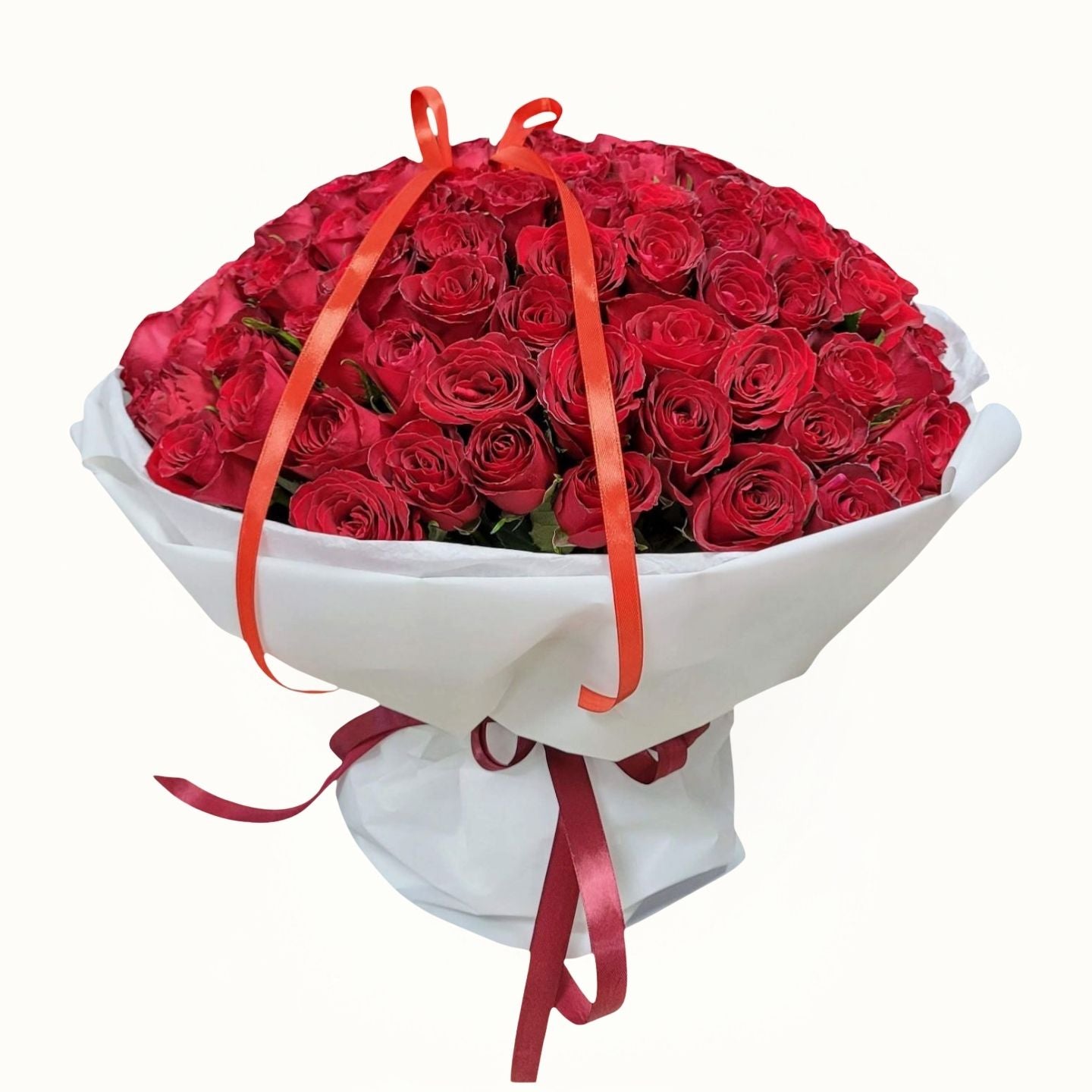 55 Red Roses Bouquet Dubai, UAE