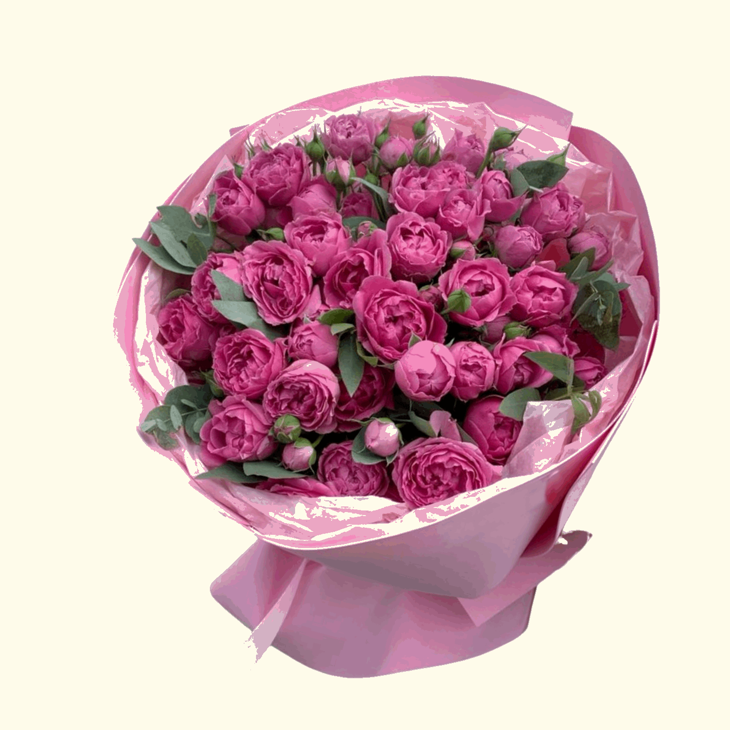 pink peony flower bouquet in dubai, UAE