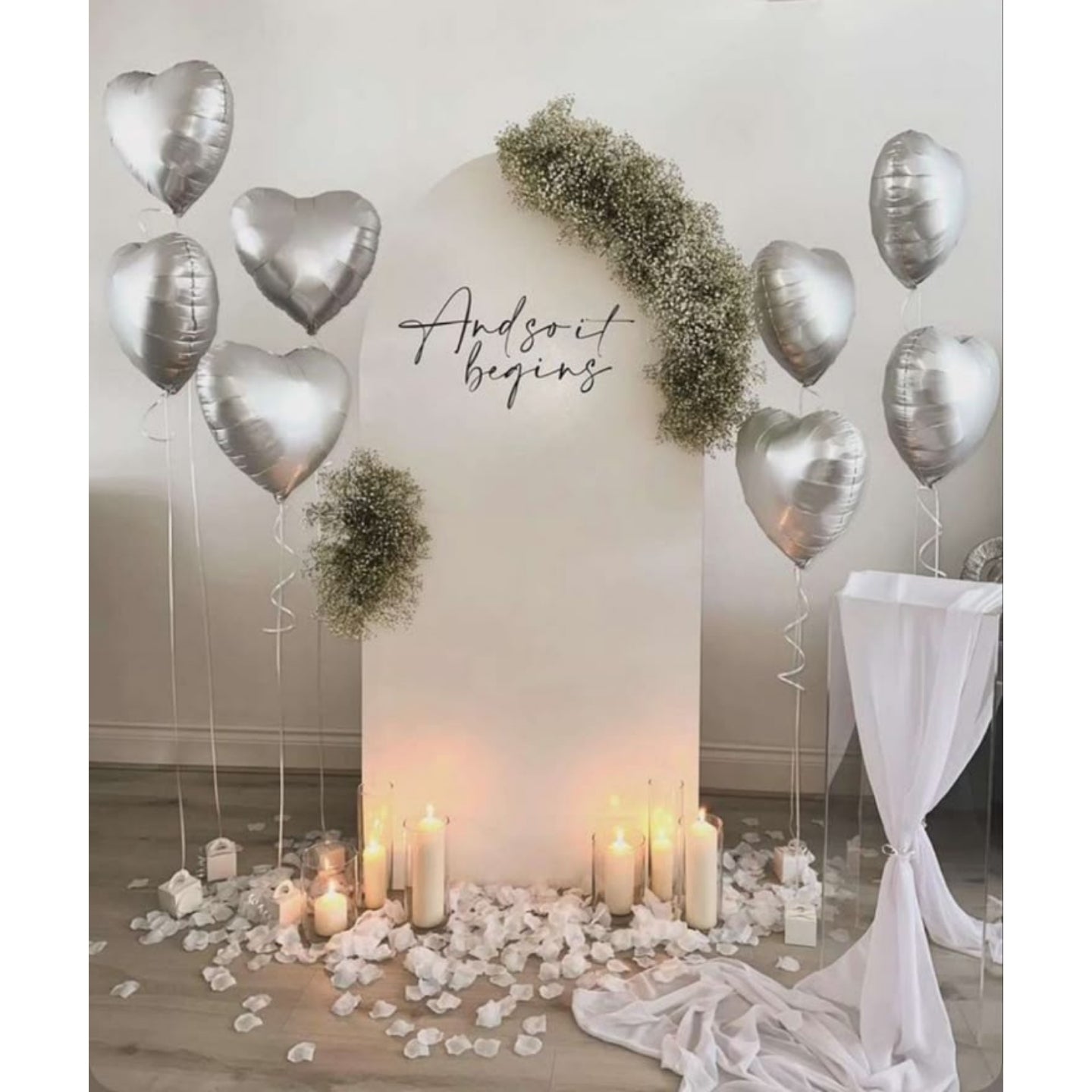 Silver Anniversary Decoration in Dubai, UAE