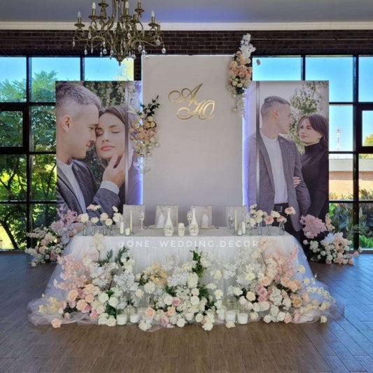 Anniversary Stage decoration with Flowers 