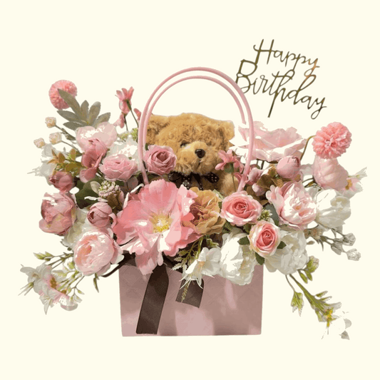 Birthday Girl Wish Basket in Dubai, UAE