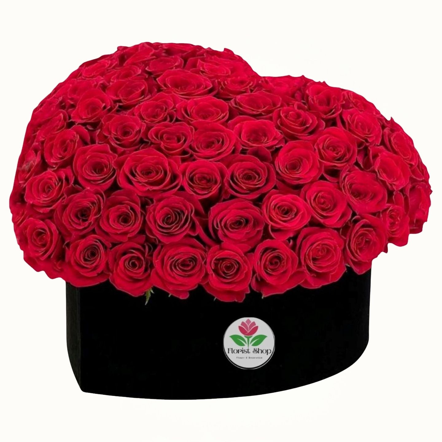100 Red Roses Box Dubai, UAE