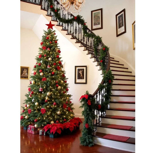 Christmas tree decoration in Dubai, UAE