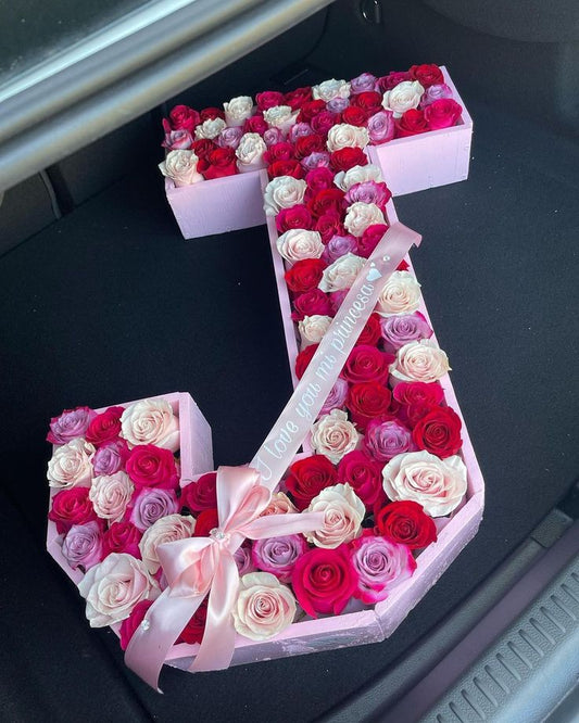 Flower J Letter Box in Dubai