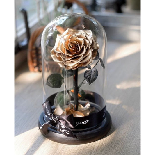 Forever Single Gold Rose in Dubai
