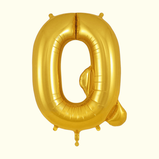 Gold number 0 balloon on a white background