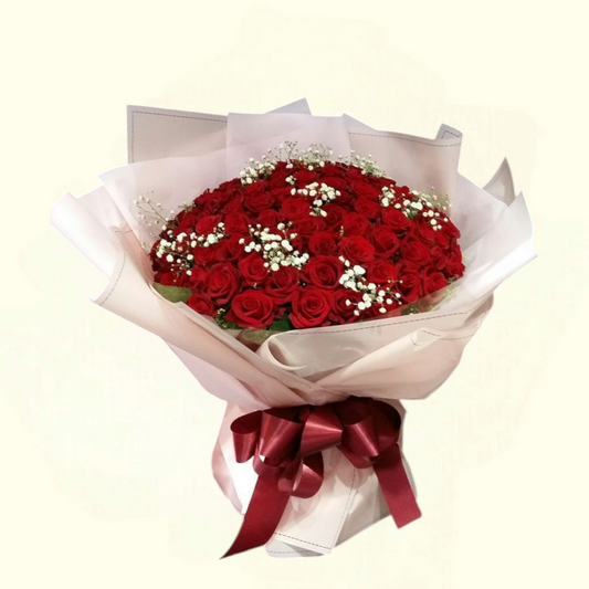 proposal red roses bouquet in DUbai, UAE