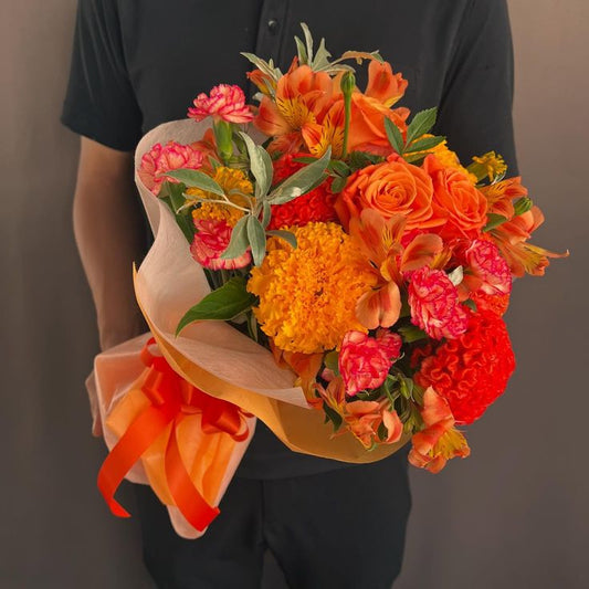 diwali flower bouquet in Dubai, UAE 
