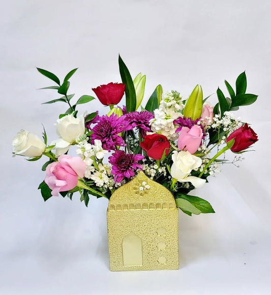 Suhoor-ramadan flower basket 