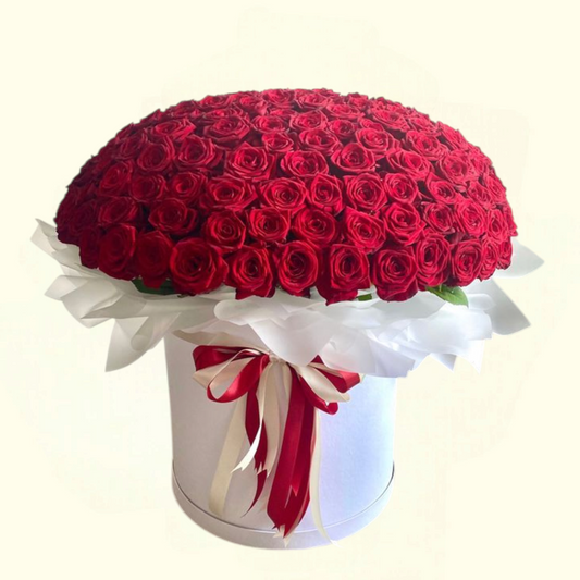 Umbrella Red Flower Box in Dubai