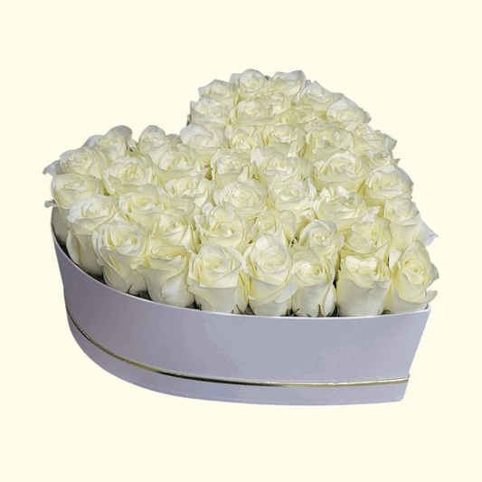 White Heart Box