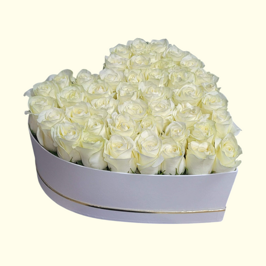 White Heart Box