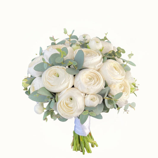White bridal bouquet | Bridal flower bouquet