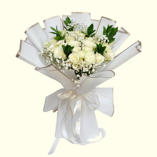 Whity Flower Bouquet in Dubai